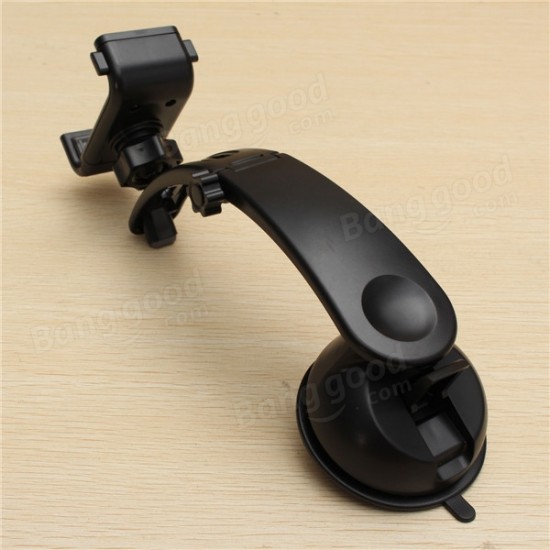 3 in 1 Clip-on Strong Sucker Car Wind Shield Dashboard Phone Holder Stand for iPhone 8 X Cell Phone