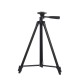 1.3m 3 Sections Aluminum Alloy Tripod Phone Holder With Phone Clip For iPhone Samsung Huawei Xiaomi