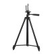 1.3m 3 Sections Aluminum Alloy Tripod Phone Holder With Phone Clip For iPhone Samsung Huawei Xiaomi