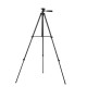 1.3m 3 Sections Aluminum Alloy Tripod Phone Holder With Phone Clip For iPhone Samsung Huawei Xiaomi