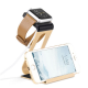 2 in 1 Multi-function Charging Holder Aluminum Alloy Phone Stand for iPhone iPad iwatch Xiaomi 2 in 1 Multi-function Charging Holder Aluminum Alloy Phone Stand for iPhone iPad iwatch Xiaomi
