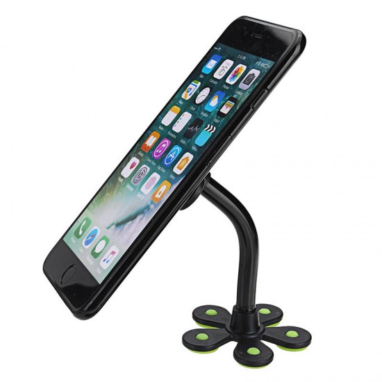 Bakeey Double Sided Suction Cup Adjustable 360 Degree Rotation Phone Holder Vehicle Mount