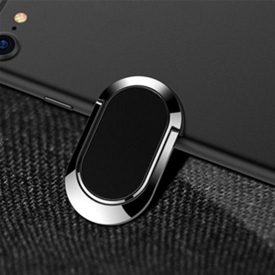 3 in 1 Metal Strong Adhesive 360 Degree Rotation Finger Ring Stand Phone Holder for Samsung iPhone