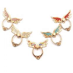 Bakeey Bling Bling Wing 360 Degree Rotation Finger Ring Holder Desktop Kickstand for iPhone Xiaomi