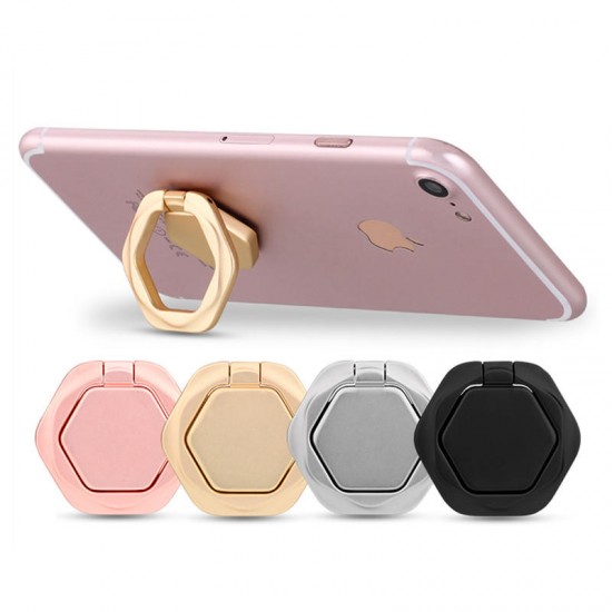 Bakeey Metal Fidget Spinner 360 Degree Rotation Desktop Phone Holder Finger Ring Stand for Xiaomi