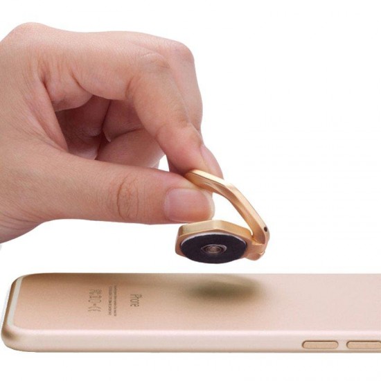 Bakeey Metal Fidget Spinner 360 Degree Rotation Desktop Phone Holder Finger Ring Stand for Xiaomi