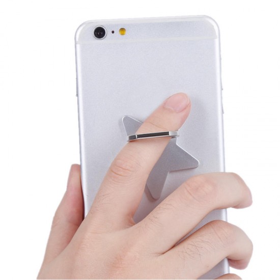 Universal Star Shape 360 Degree Rotation Finger Ring Holder Desktop Stand for Xiaomi Mobile Phone