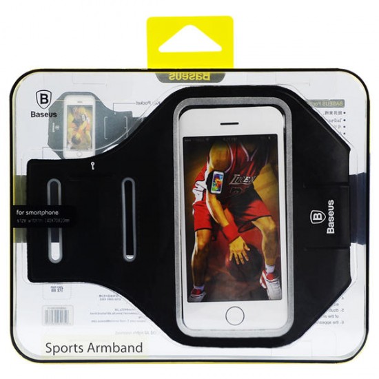 Baseus Universal Sports Running Armband Phone Case For Phone Under 5.1 inch