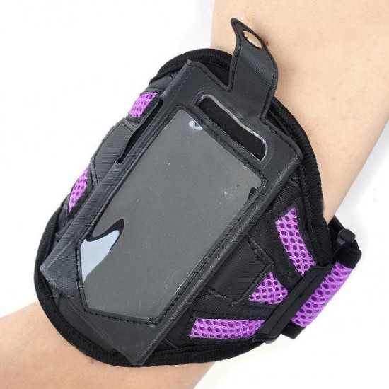 Black And Purple Fashion Sport Armband For iPhone 3G 4