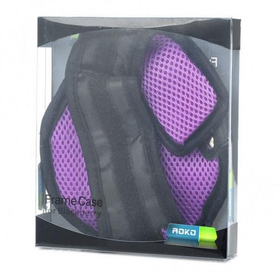 Black And Purple Fashion Sport Armband For iPhone 3G 4