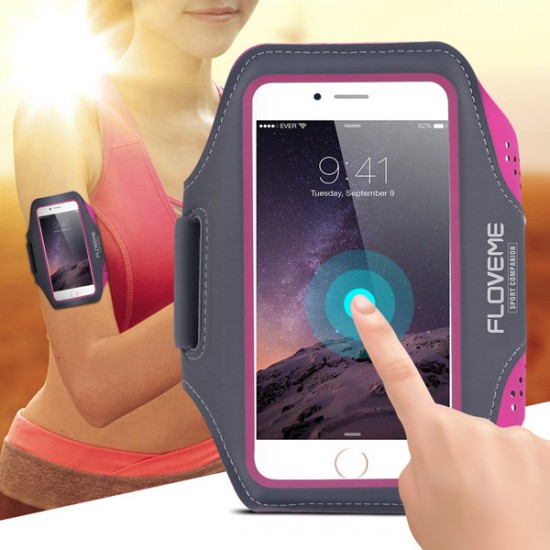 FLOVEME Universal Waterproof Running Sport Armband Case For phone Under 5.5 inch