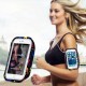 HAISSKY Outdoor Running Waterproof Screen Touch Arm Bag Pouch for Xiaomi Mobile Phone under 5.5 inch