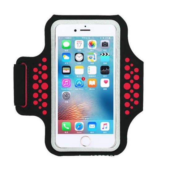 Haissky Waterproof Arm Bag Running Arm Belt Sports Phone Case Armband for under 5.5 inches Phone