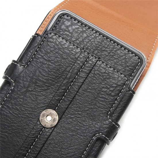 ENKAY Universal PU Leather Wallet Card Solt Phone Bag For Phone Under 5.1 inch