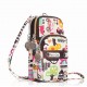 Mini Fashion Pattern Zipper Sport Shoulder Bag Wrist Purse For iPhone Samsung Xiaomi