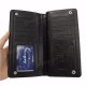 Baellerry Men Multi-function PU Leather Wallet Case Phone Bag Bifold Card Holder Handbag