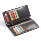 Caseme 4.0"-6.5" Smart Phone Universal Zipper Wallet Cash Pockets Multiple Card Slots Phone Clip Phone Bag For iPhone/Samsung/Huawei/Xiaomi