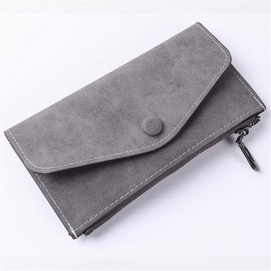 Clutch Long Purse Leather Wallet Case Phone Bag Card Solt Holder for iPhone Samsung Xiaomi Huawei