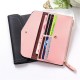 Fashion Lady Women PU Leather Clutch Wallet Long Card Holder Case Purse Phone Bag