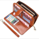 Floveme Fashion Woman PU Zipper Wallet Bag Multifunctional Purse for Samsung Xiaomi Mobile Phone