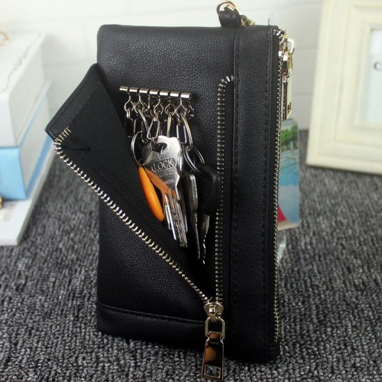 5.5 Inch Women's Long Wallet Handbag Clutch Bag Phone Bag Keys Bag For iPhone 7/7 Plus Samsung