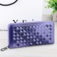 5.5 Inch Women's PU Woven Texture Long Wallet Phone Bag Handbag For iPhone 7/7 PLus Samsung S7 Edge