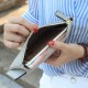 5.5 Inch Women's Vintage Litchi Stria PU Long Wallet Phone Bag Handbag For iPhone 7/7 Plus Samsung