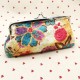 6 Inch Women's Cotton Single Layer Wallet Phone Bag Coins Handbag For iPhone 7/7/6/6s Plus Samsung