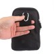 6.3 Inch Universal Dual Pocket Waist Bag Wallet Pouch Digital Product Organizer For Hiking Climbing