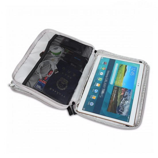 BUBM DIS-DXL Portable Hanging Stripe Large Capacity Digital Accessories Storage Bag