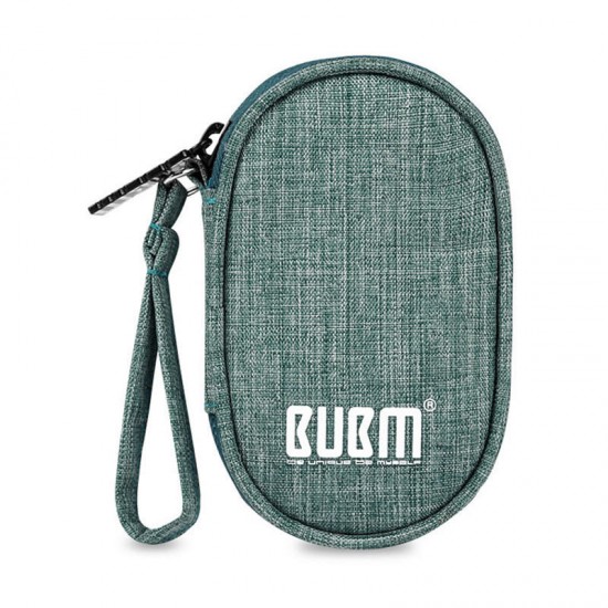 BUBM Large Capacity Portable Storage Pouch Earphone Cable Accessory Organized Managment Storage Bag
