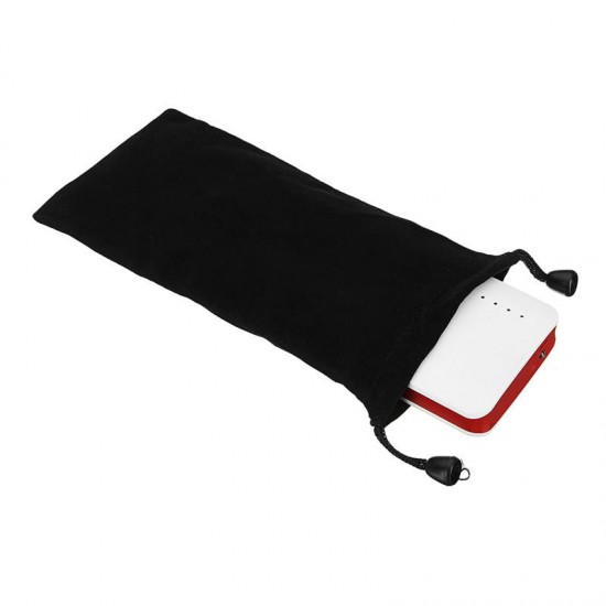 Bakeey™ Portable Soft Drawstring Power Bank Storage Bag Collection Pouch
