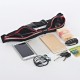 EXFAR Waterproof Belt Sports Waist Bag Storage Bag for Under 6 inch Smartphone Headphone
