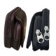 Jieerruidan PU Leather Wallet Phone Bag Double Zipper Waist Bag for Phone under 6 inches
