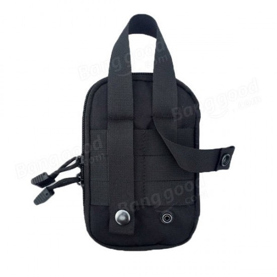 Outdooors Tactical Multifunctional Nylon Hiking Waist Pouch Wallet Storage Bag Outdooors Tactical Multifunctional Nylon Hiking Waist Pouch Wallet Storage Bag