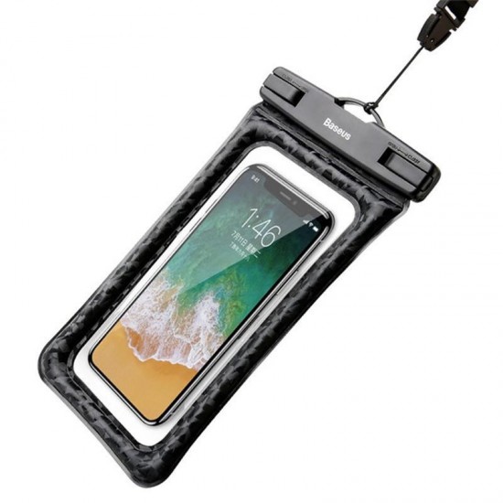 Baseus IPX8 Waterproof Airbag Floating Screen Touch Phone Bag for iPhone Xiaomi Huawei
