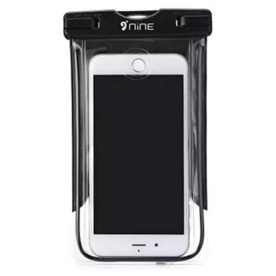 NINE Waterproof Fingerprint Touch Screen Fluorescence Phone Bag Case for Phone under 5.5 Inch