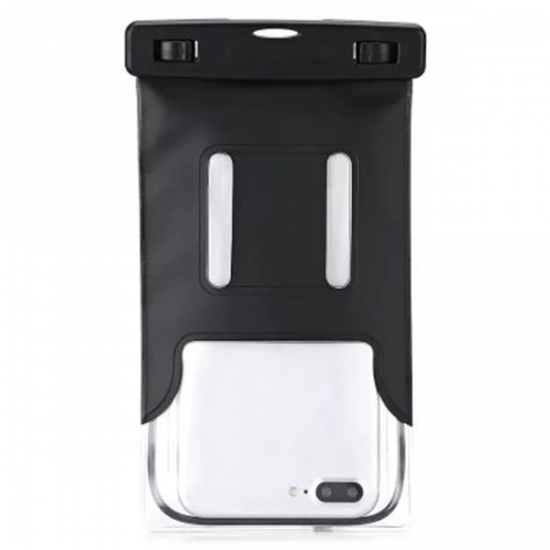 NINE Waterproof Fingerprint Touch Screen Fluorescence Phone Bag Case for Phone under 5.5 Inch