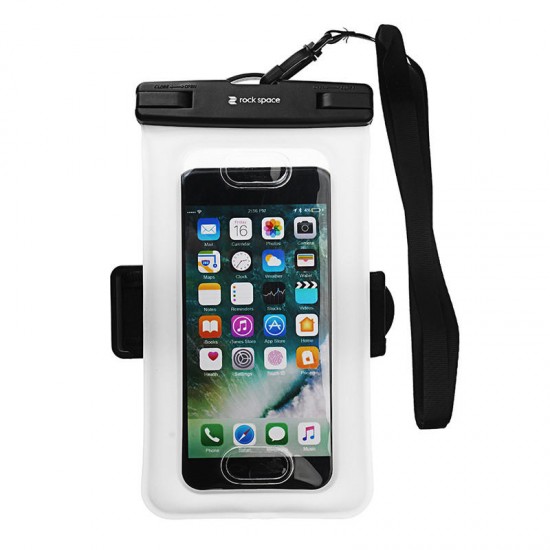 Rock Gasbag IPX8 Waterproof Fingerprint Unlock Screen Touch Phone Pouch Bag for iPhone Xiaomi