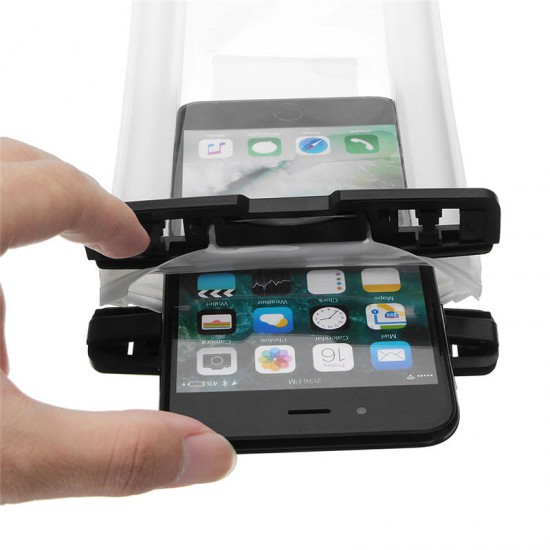 Rock Gasbag IPX8 Waterproof Fingerprint Unlock Screen Touch Phone Pouch Bag for iPhone Xiaomi