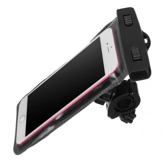 Universal 2 in 1 Bicycle Handlebar Holder Storage Pouch Waterproof Bag for Xiaomi Mobile Phone