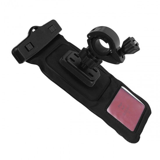 Universal 2 in 1 Bicycle Handlebar Holder Storage Pouch Waterproof Bag for Xiaomi Mobile Phone