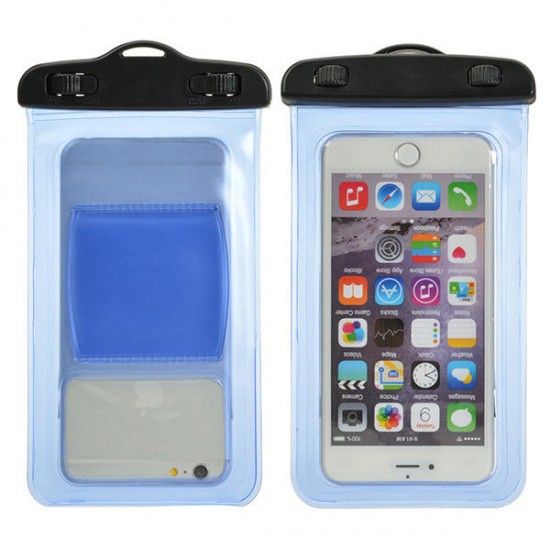 Universal 6 Inch Transparent Waterproof Arm Band Bag Under Water Pouch