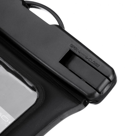 Universal Airbag Floating Waterproof Screen Touch Earphone Hole Arm Bag Phone Bag for Samsung Xiaomi