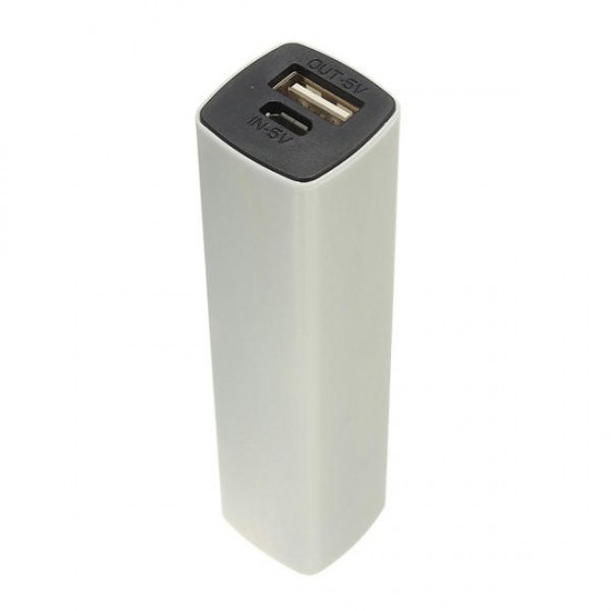 2600mAh 5V 1A USB Power Bank Case Charger DIY Box For iPhone