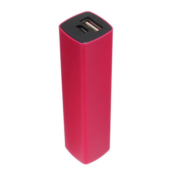 2600mAh 5V 1A USB Power Bank Case Charger DIY Box For iPhone