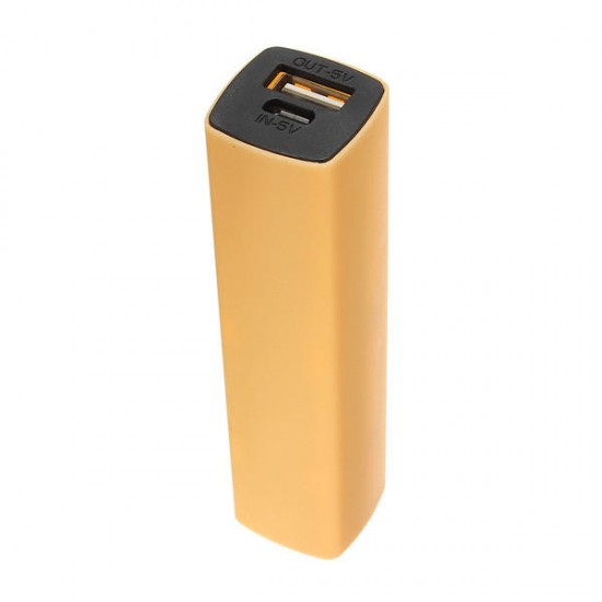 2600mAh 5V 1A USB Power Bank Case Charger DIY Box For iPhone