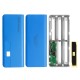 5V 2.1A 3 USB 5X 18650 Mobile Power Bank Case Battery Charger Pack Box Kit