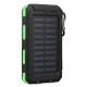 Bakeey 20000mAh Dual USB DIY Solar Power Bank Case Kit with LED Light Compass