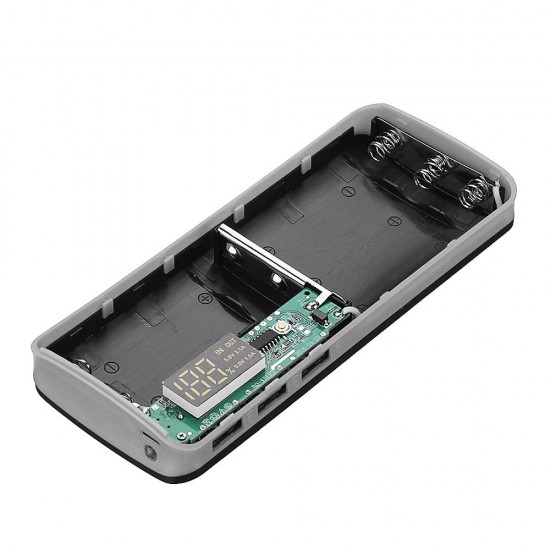 Bakeey 5x18650 2A 3 USB Ports LED Display 20000mAh Battery Case Power Bank Box for Mi Max 3